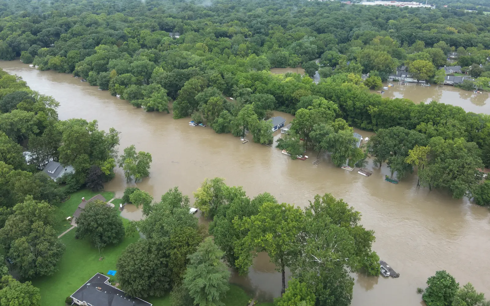 Five killed by flooding and storms in midwestern US