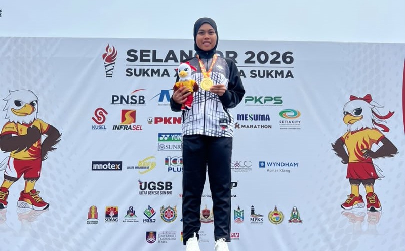 Terengganu draw first blood as Hazwani strikes time trial gold