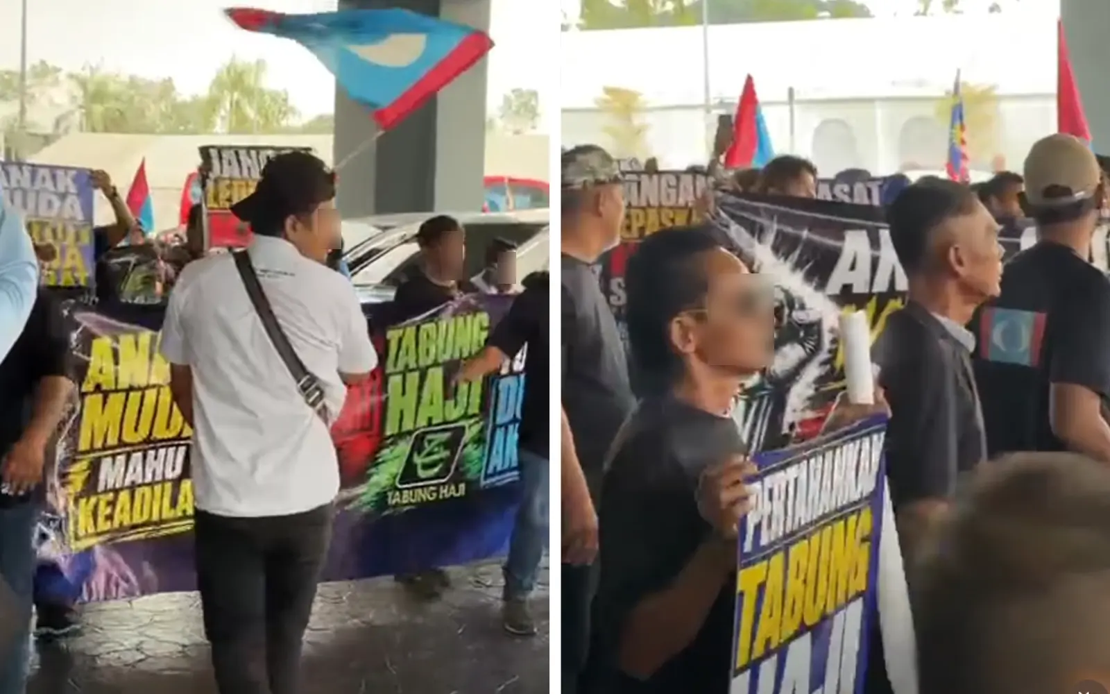 250 Melaka PKR members rally outside party congress, demand swift TH probe