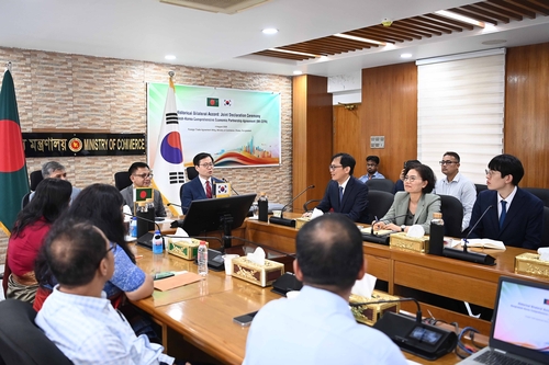 S. Korea, Bangladesh reach agreement in principle on CEPA