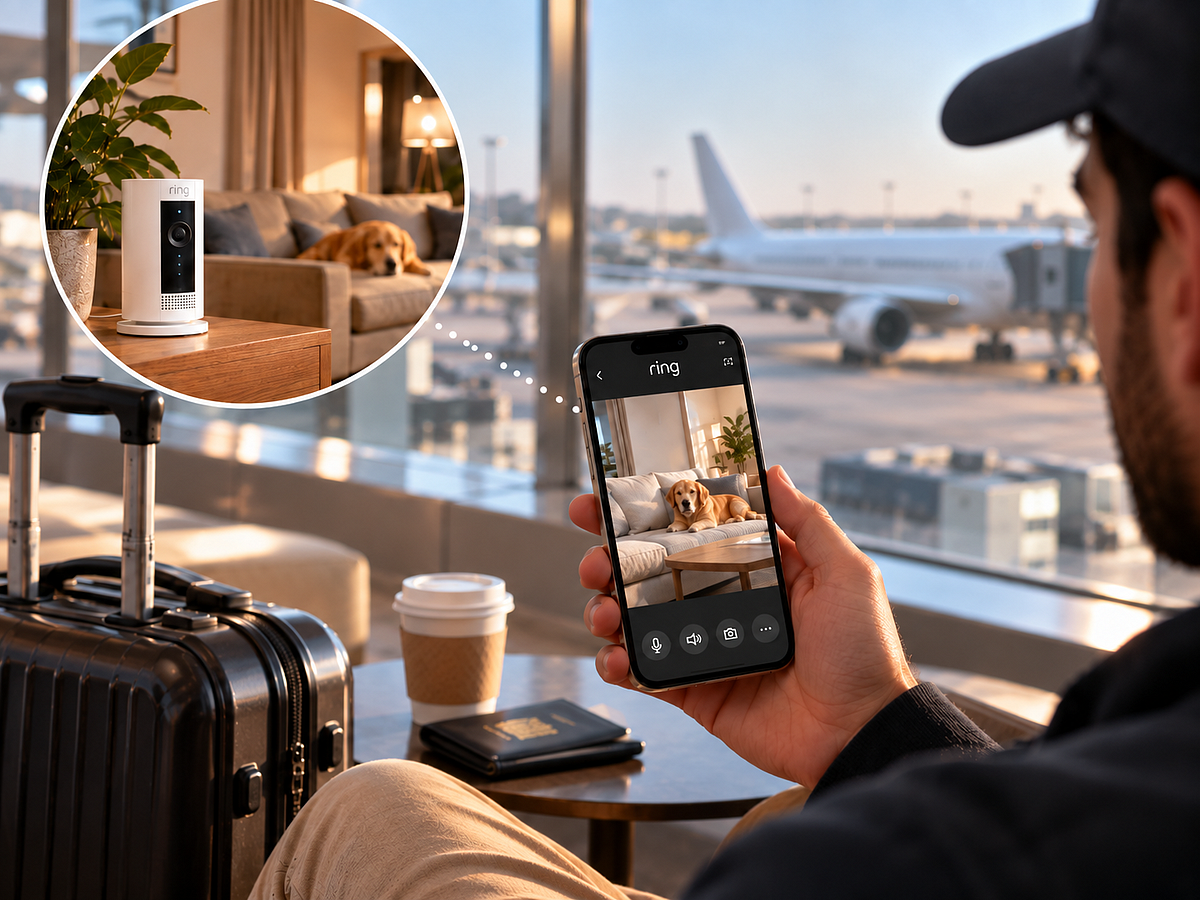 Travelling soon? Ring’s indoor camera can help you check what’s happening at home