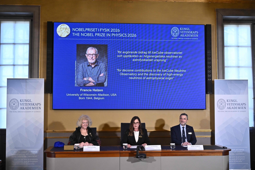 Nobel physics prize goes to the man who turned South Pole ice into a neutrino trap