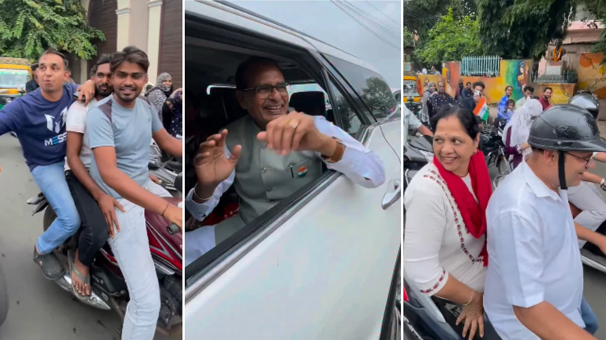 ‘Mama, Aapko Wapas Aana Padega,’ Bhopal Residents Interact With Union Minister Shivraj Singh Chouhan Heart-Warmingly; VIDEO Viral