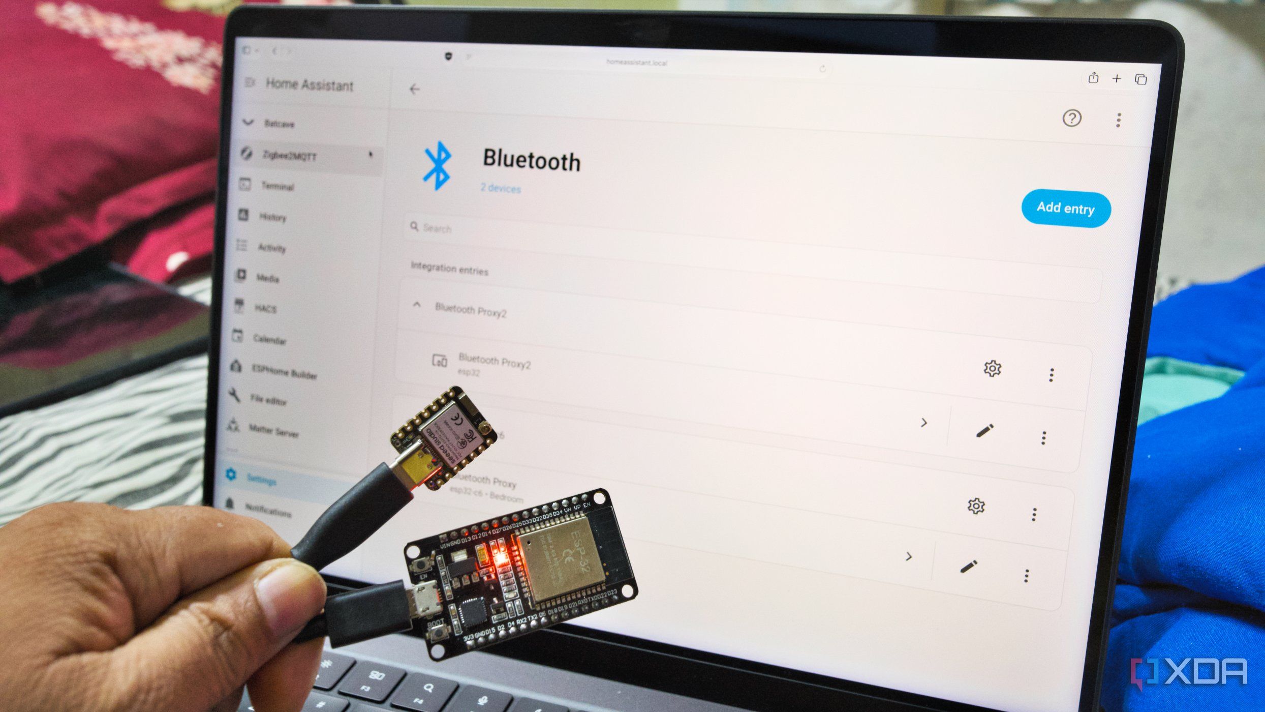 I stopped losing Bluetooth devices in Home Assistant after flashing two ESP32 boards with ESPHome