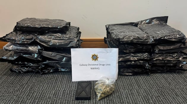 Two men arrested after €233,000 cannabis seizure in Galway