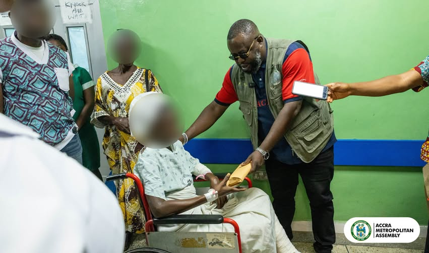 AMA pays GH¢38,656 surgery bill for injured sanitation worker