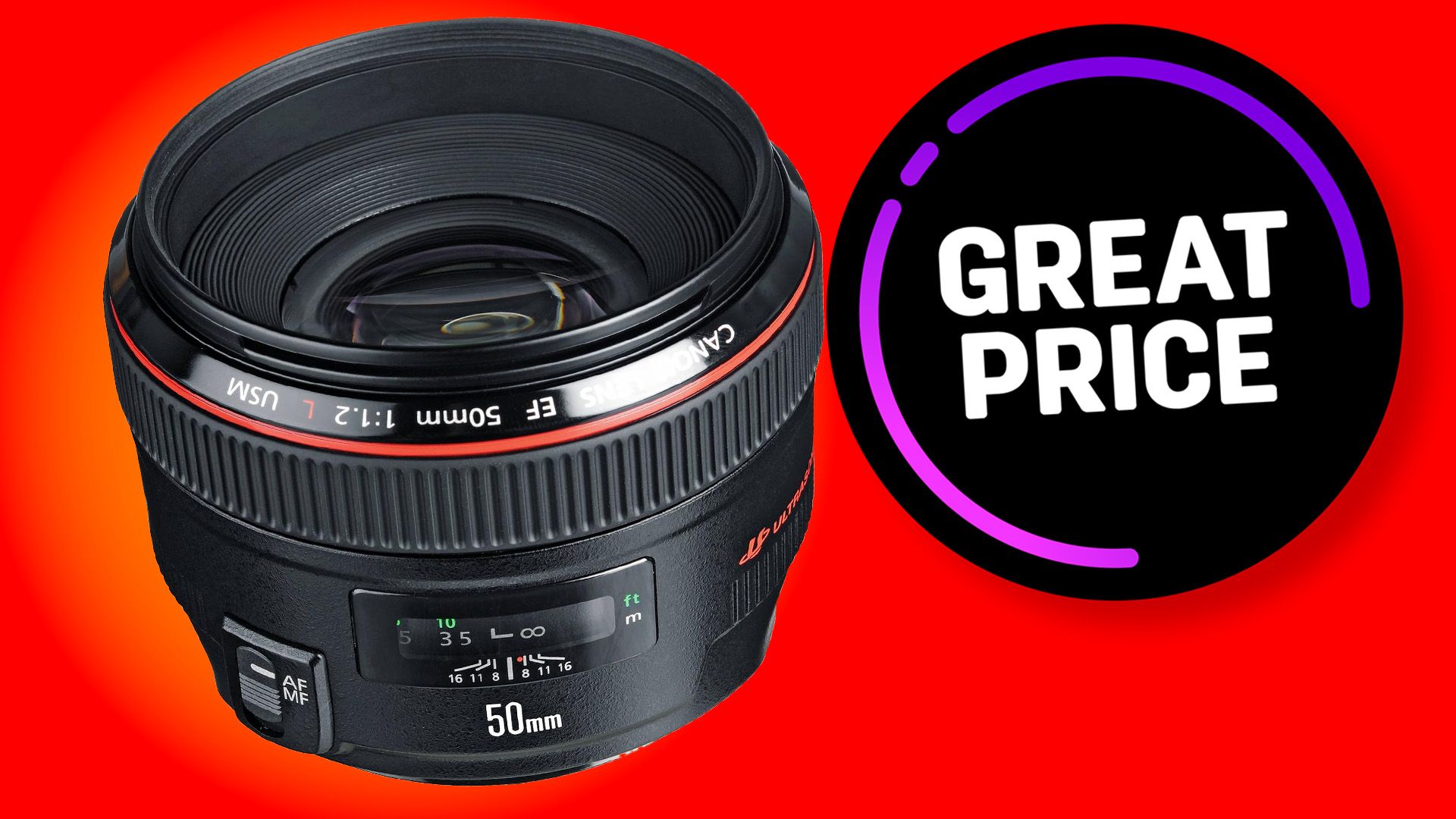 This legendary Canon f/1.2 lens just dropped by almost $200 at Amazon