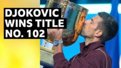 Djokovic ends trophy drought with victory in China
