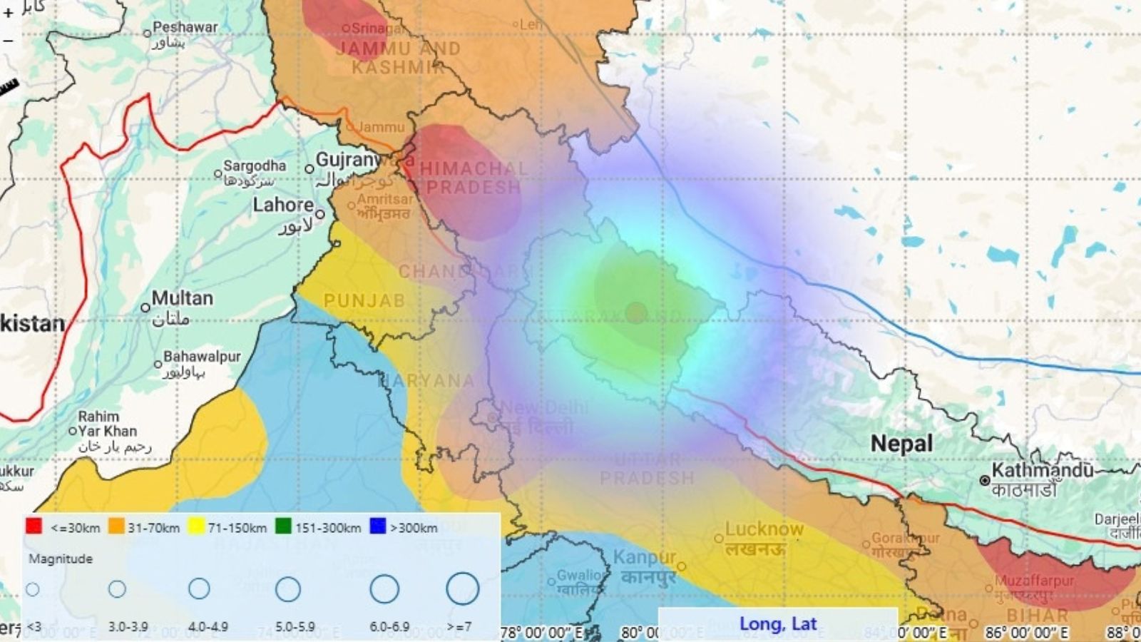 Delhi earthquake today: Quake tremors felt in Noida, other parts of NCR