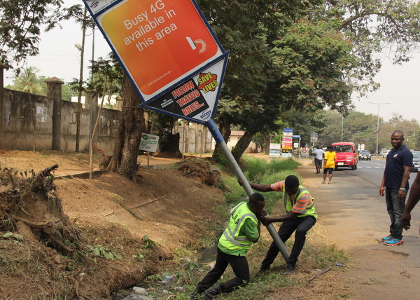AMA urged to crack down on unauthorised billboards in Accra