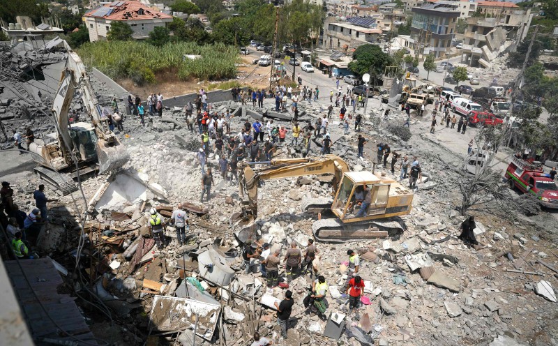 Israel won't stop attacking Hizbollah after killing another commander and his family