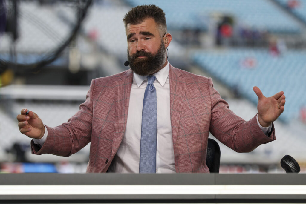Eagles legend Jason Kelce heads overseas for next NFL Network assignment