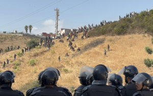 Morocco stops new mass attempt to reach Ceuta as almost 300 migrants detained