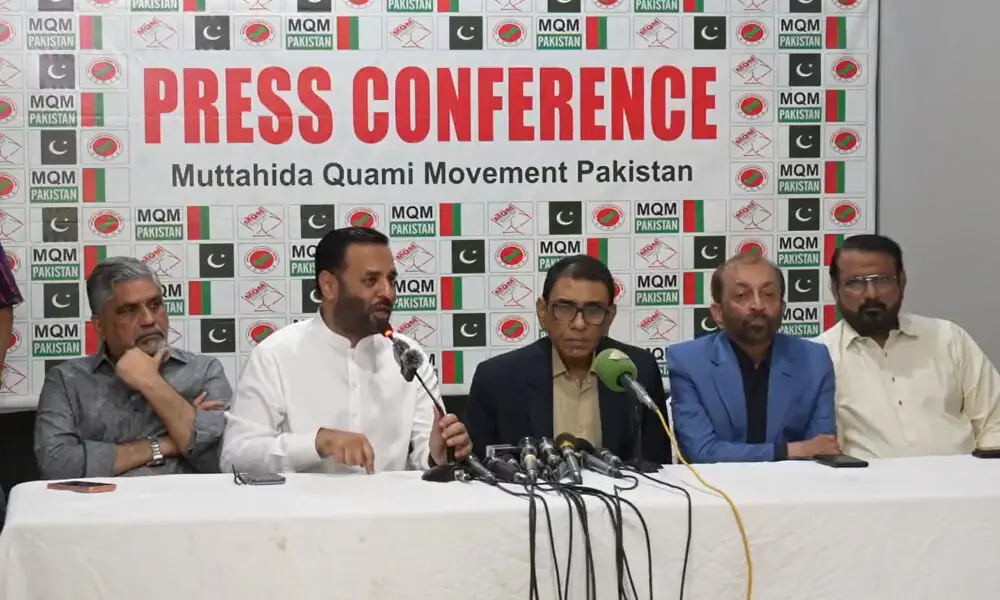 MQM-P seeks national dialogue on new administrative units