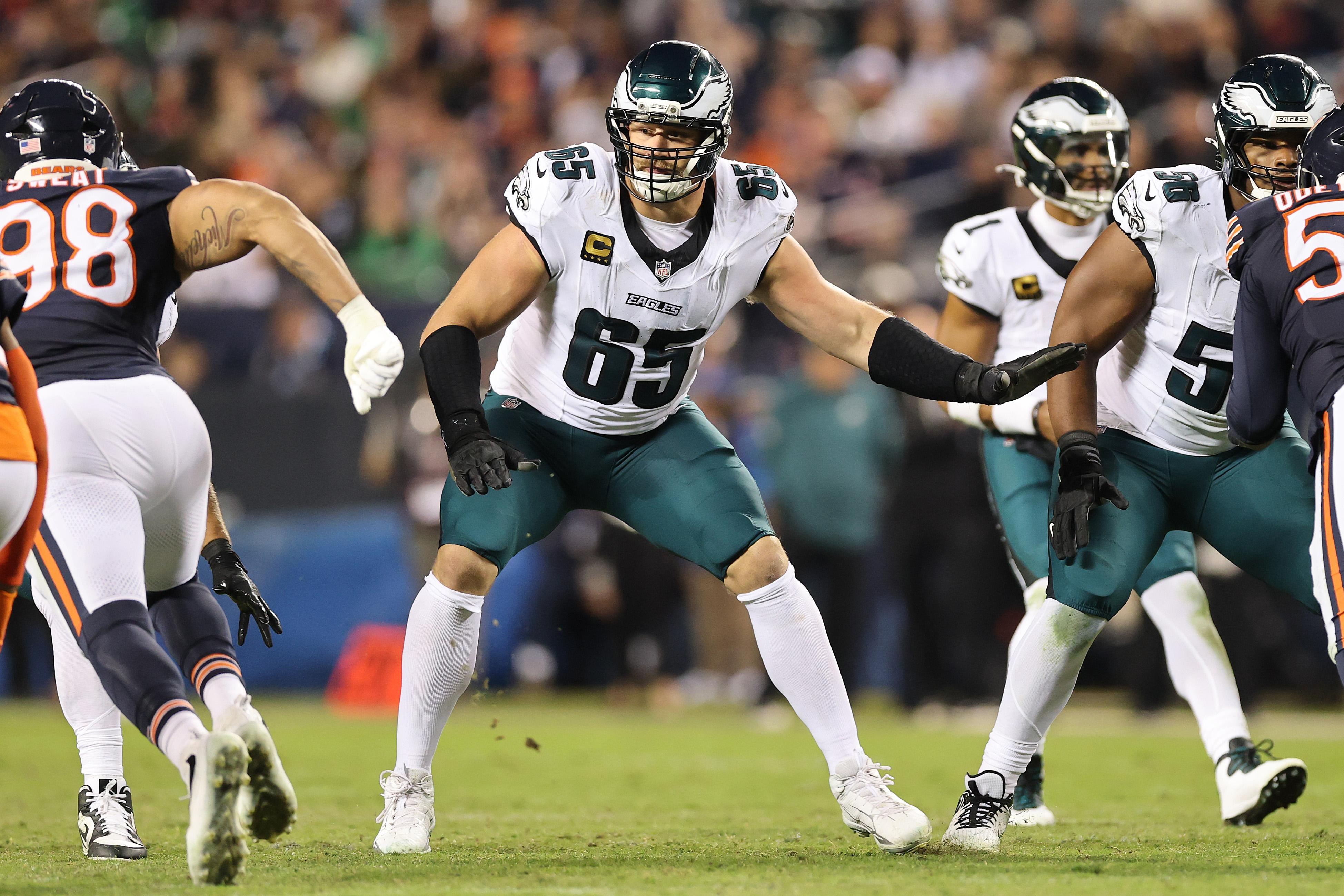 Philadelphia Eagles’ star RT Lane Johnson announces his retirement