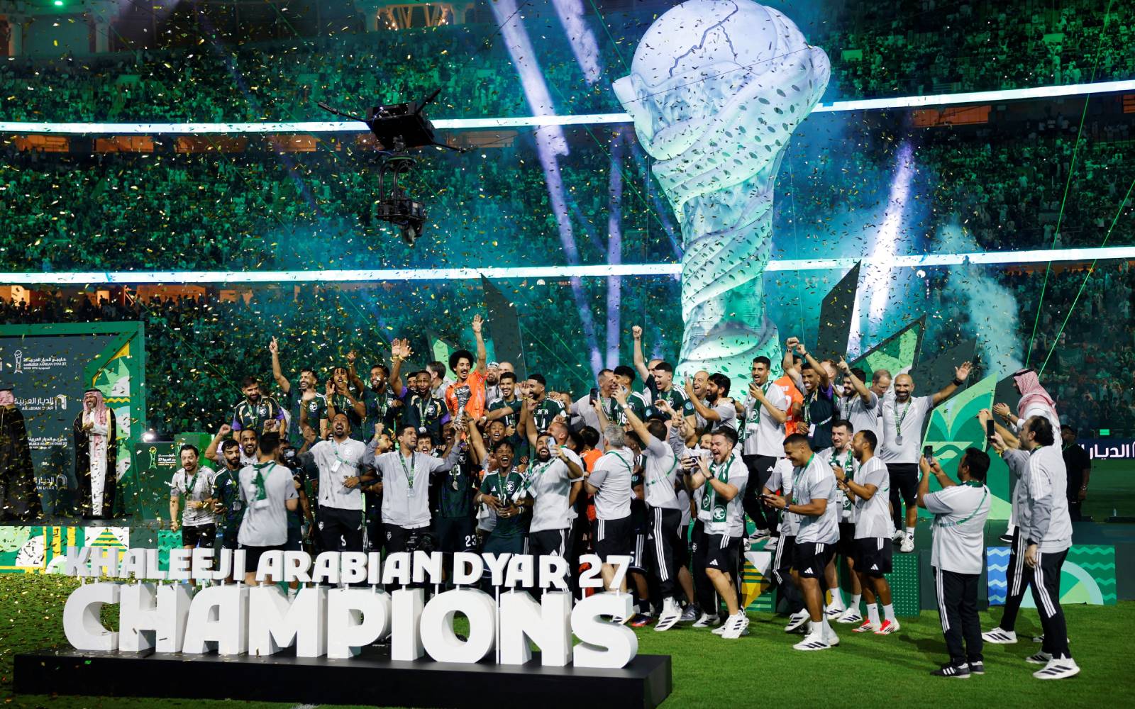 Saudi Arabia end 22-year wait for another Gulf Cup title