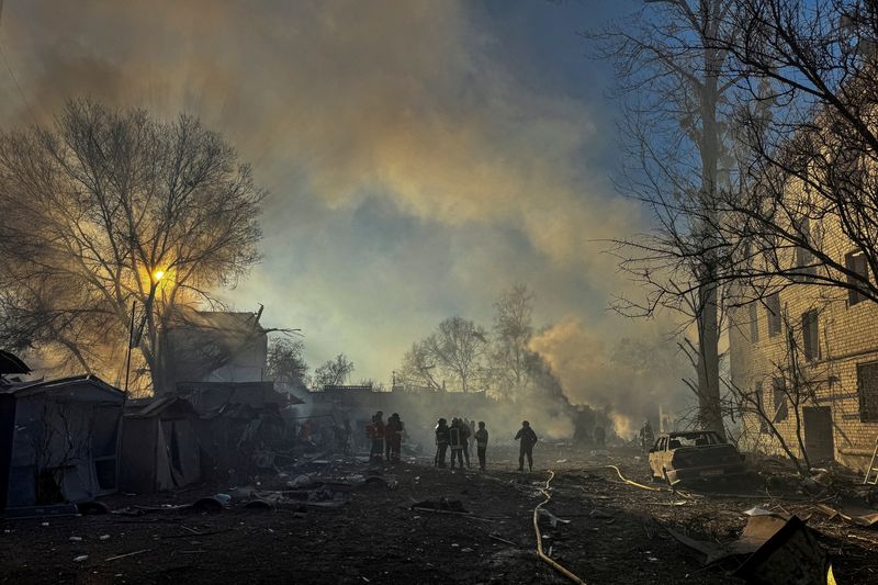 Wildberries warehouse burns near Moscow as Russia strikes across Ukraine