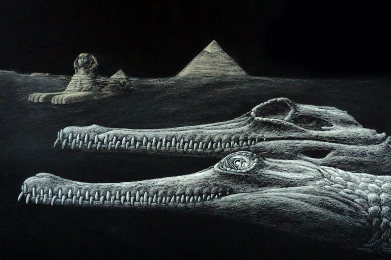 New crocodile species found fossilized in stone used to build Egypt’s Great Sphinx