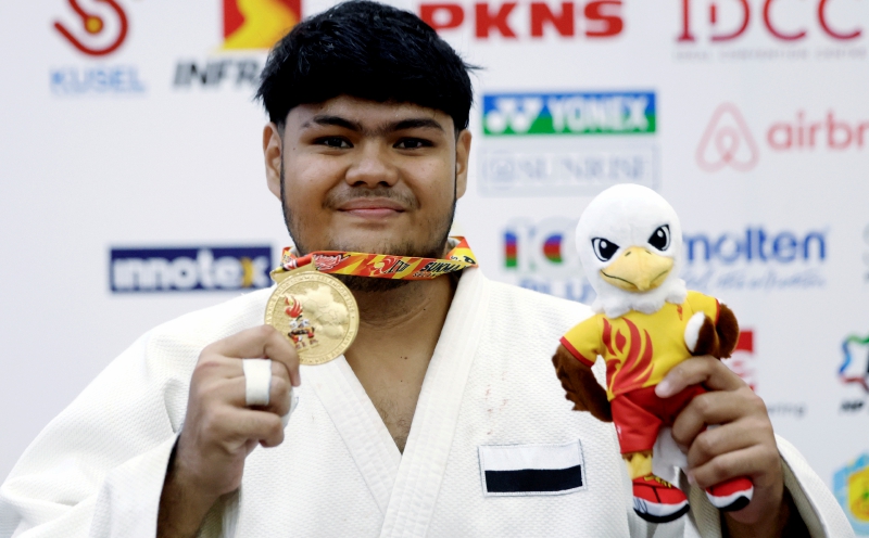 Danish's sacrifices pay off with Sukma judo gold