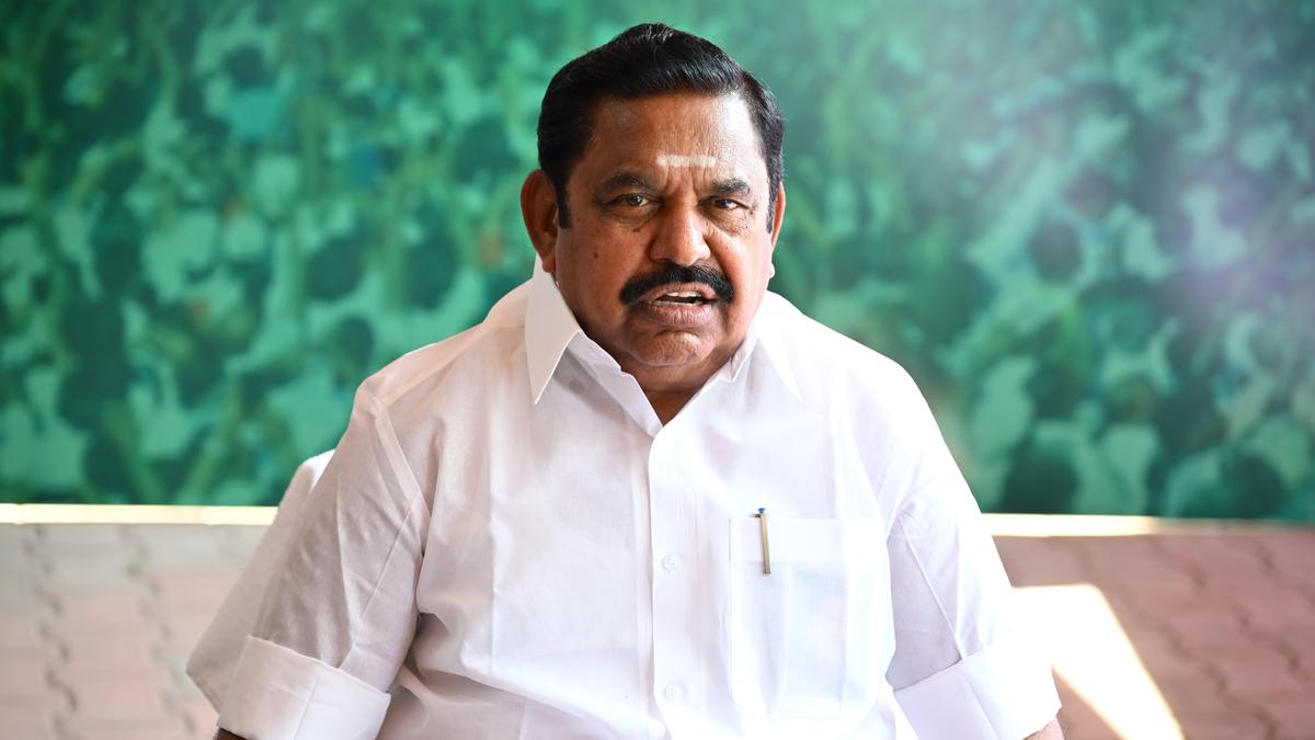 AIADMK chief Edappadi Palaniswami condemns Udhayanidhi Stalin’s arrest