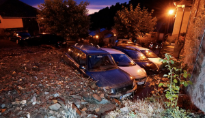Two women killed and two babies injured after torrential rain triggers landslide in León
