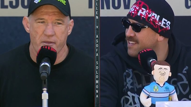 Gallen laughs off NAS in fiery presser