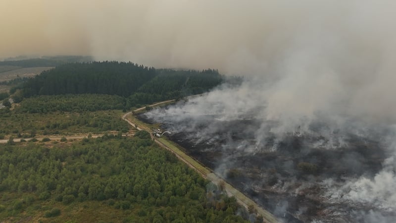 Belgium's biggest wildfire on record nearing Germany