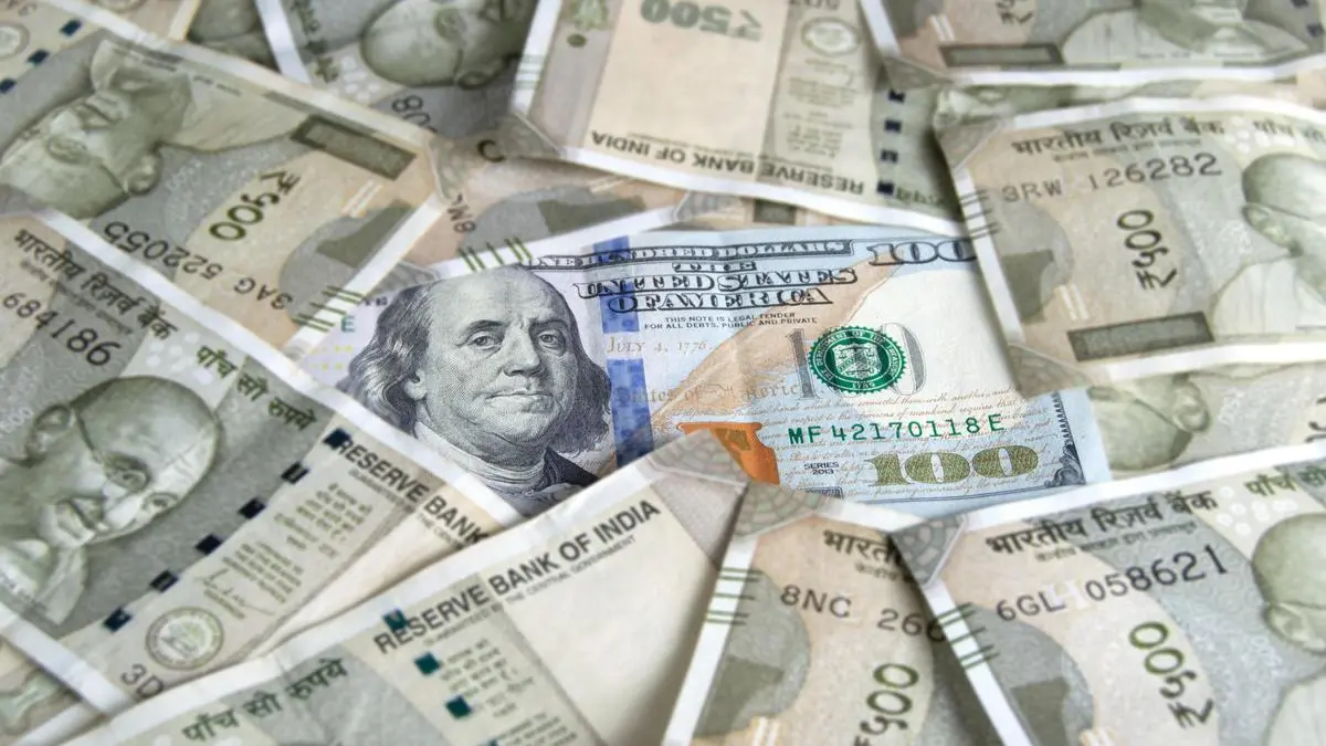 Rupee falls 10 paise to 96.45 against US dollar ahead of RBI monetary policy decision