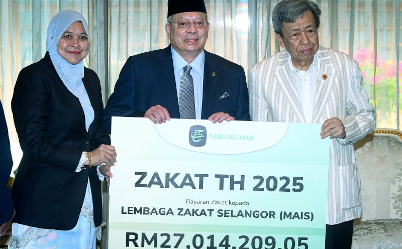 Sultan Sharafuddin receives RM41.72mil in business tithe