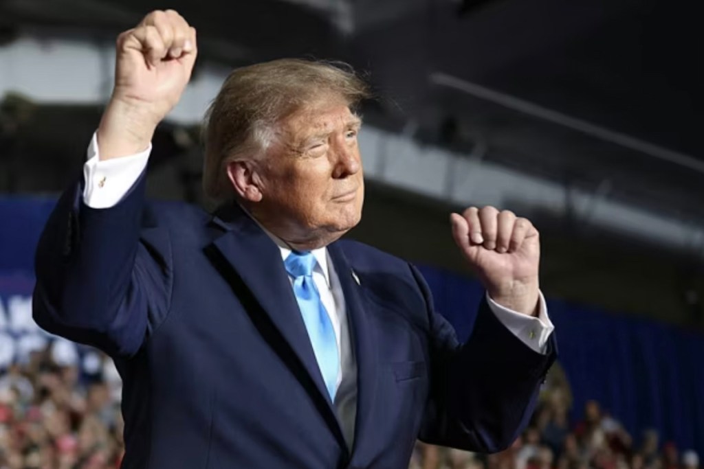 Trump finds it’s funny to joke about Iran bombing California