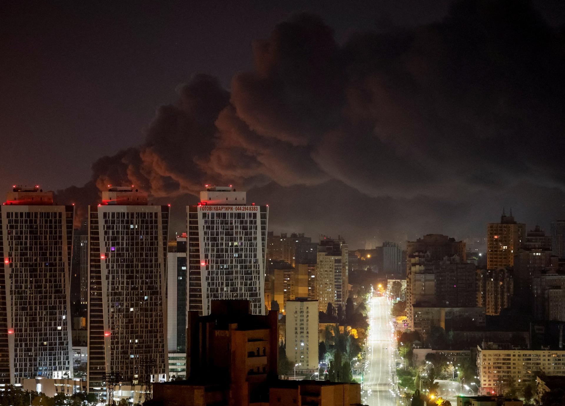 Russian strikes on Ukrainian cities kill at least 8