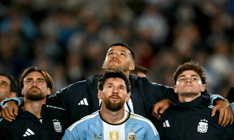 Lionel Messi signs off in tears after one last Argentina master class