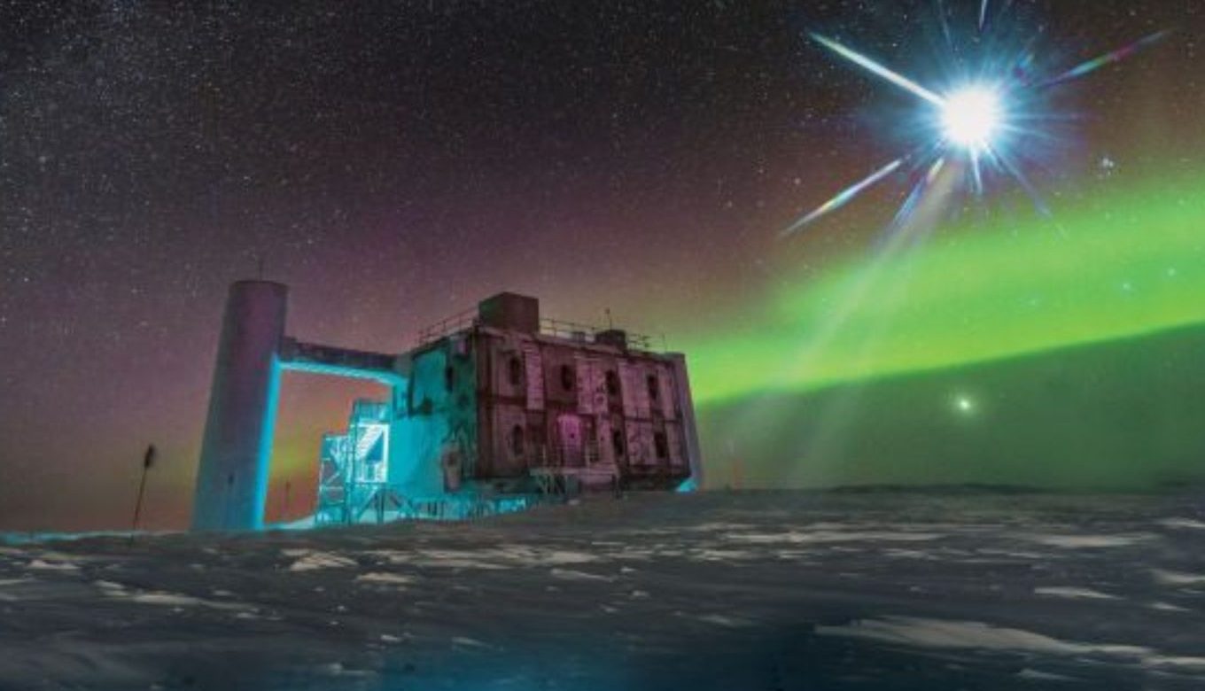 Between starlight and Antarctic ice — another neutrino is on its way