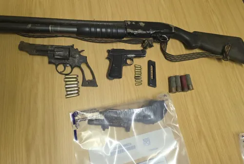 Three arrested in Bergville after intelligence-led raid uncovers illegal weapons near Lesotho Border