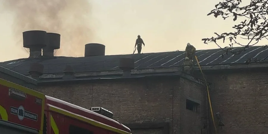 Historic Dovzhenko Film Studios hit again in Russian overnight bombardment