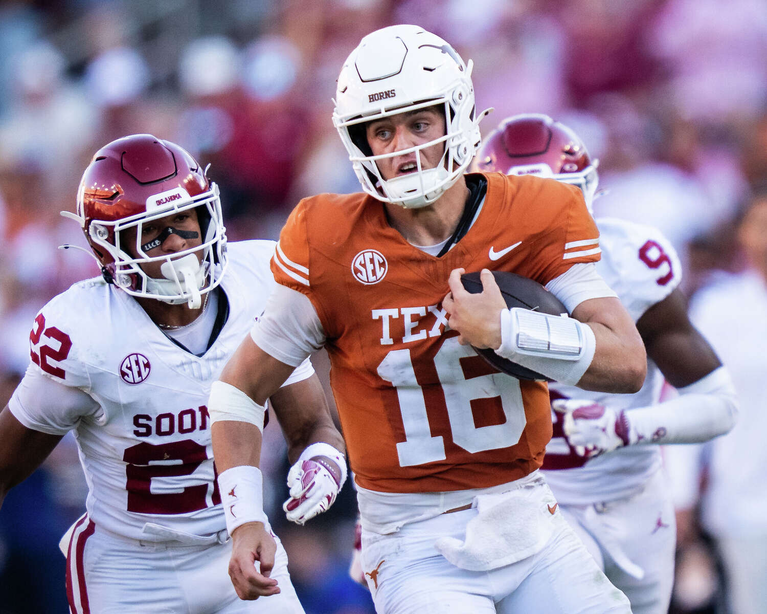 Red River Rivalry best environment in college football, says Steve Sarkisian. Here's why.