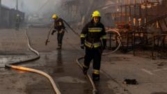 Zelensky condemns 'vile' large-scale Russian attacks that killed 15