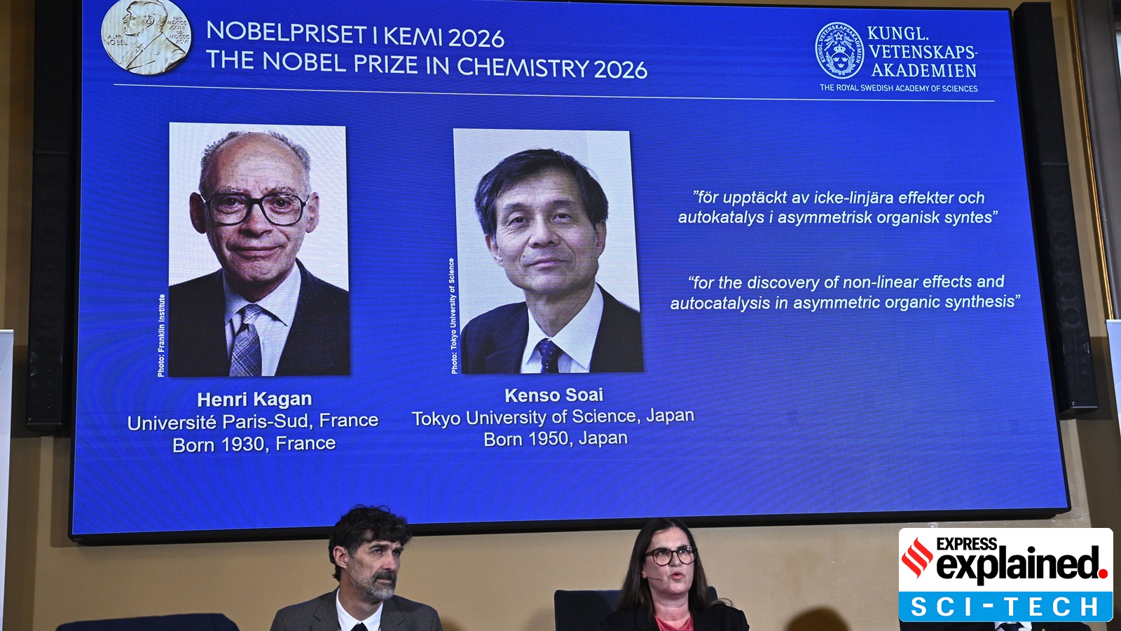 Nobel Prize in Chemistry 2026: What this year’s winners have done, why it matters