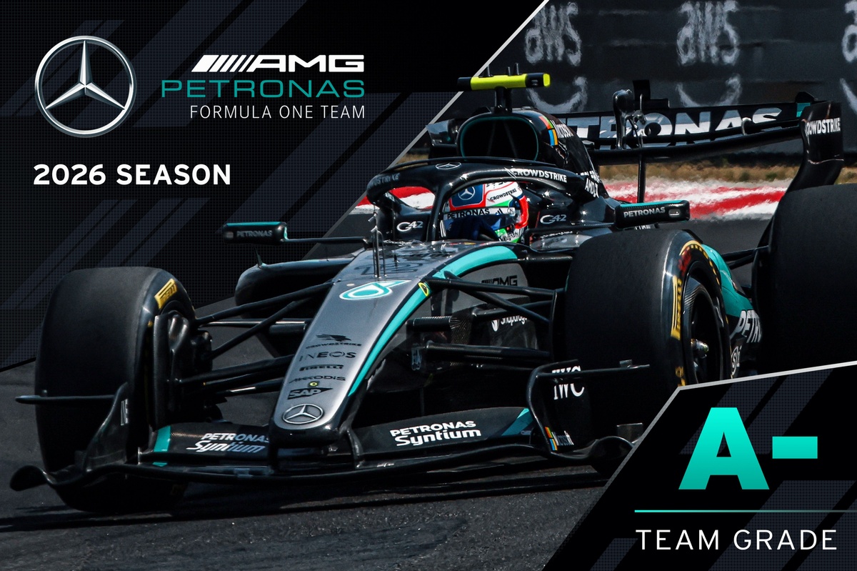 F1 2026 mid-season grades: Mercedes' early dominance evaporates as reliability woes strike