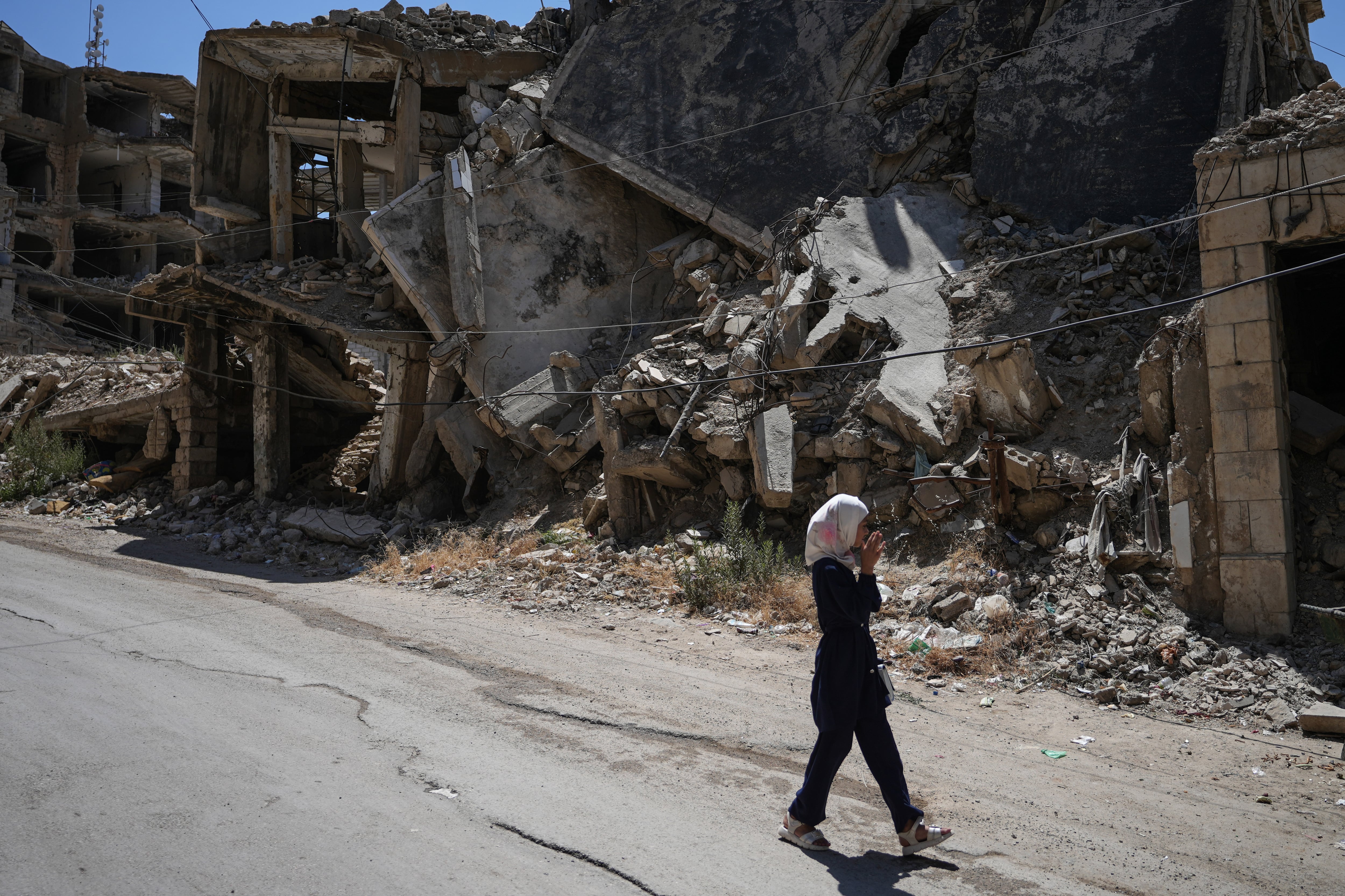 A Syrian town's battle to rebuild after Hezbollah's scorched-earth campaign