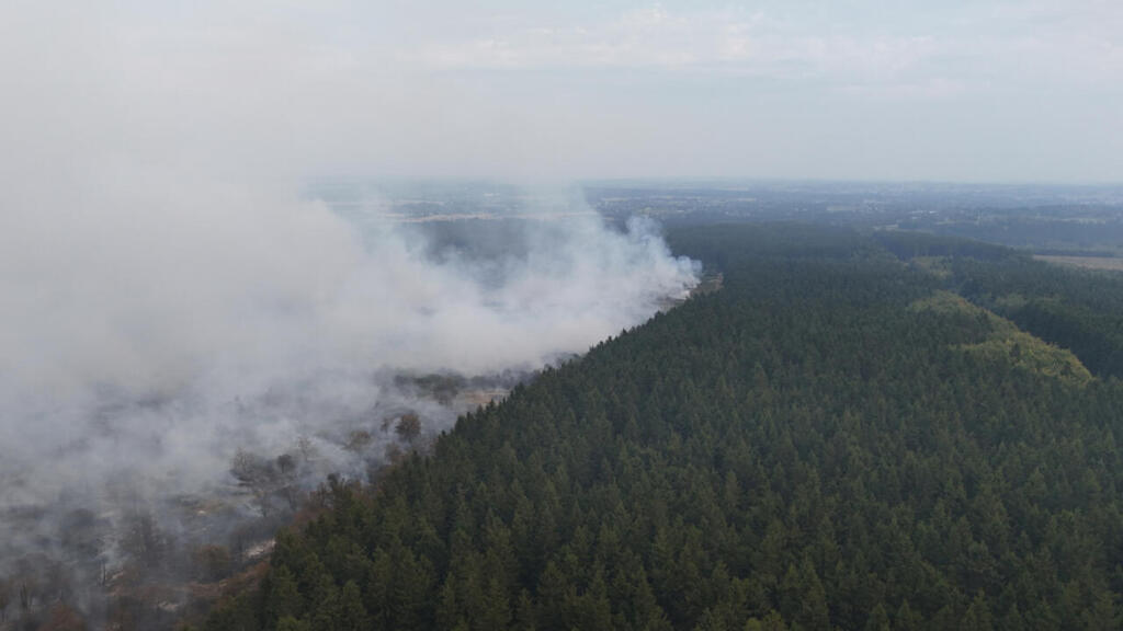 Belgium turns to European air support as wildfire rages near German border