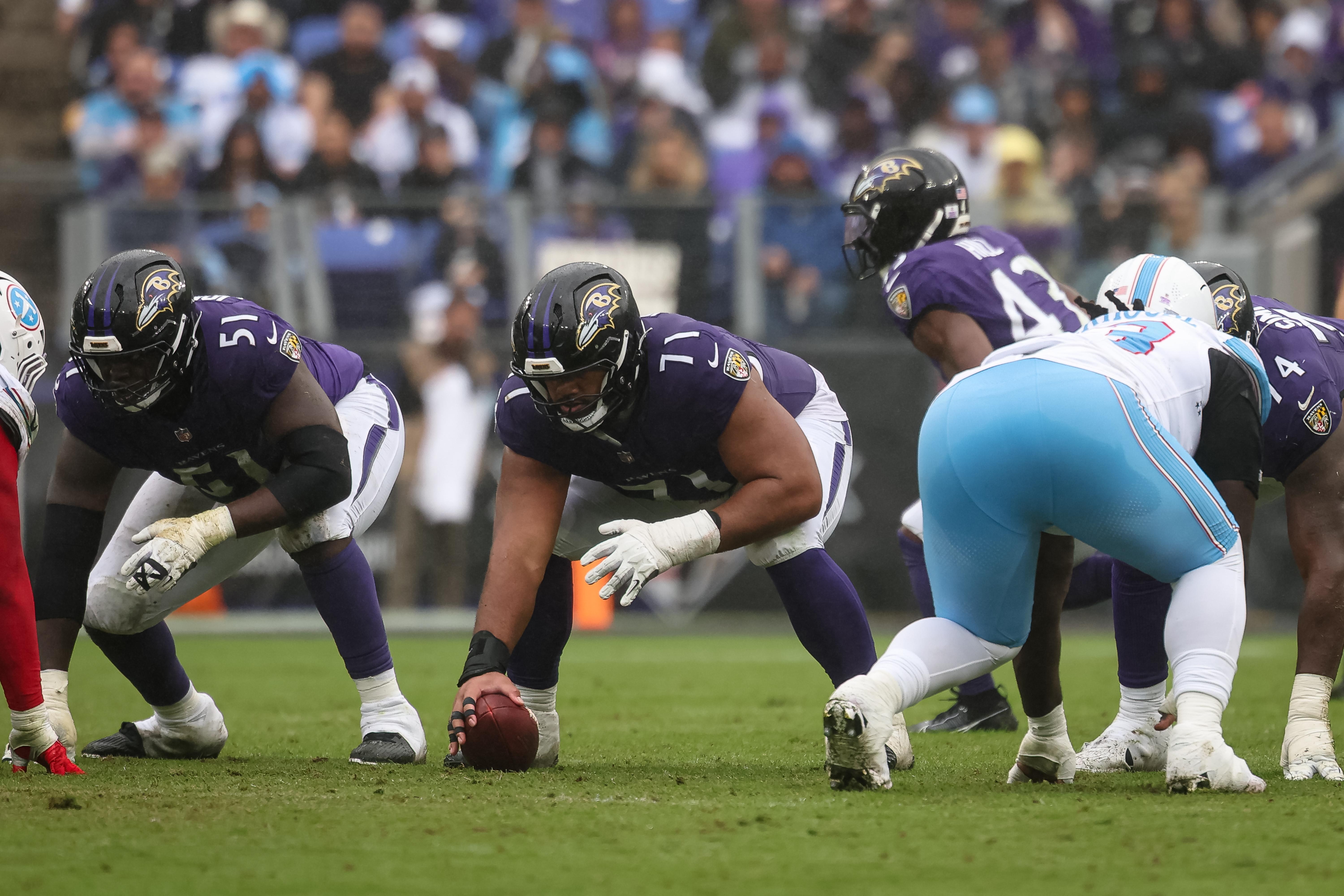 Ravens Week 4 film study: Vega Ioane could be a long-term center