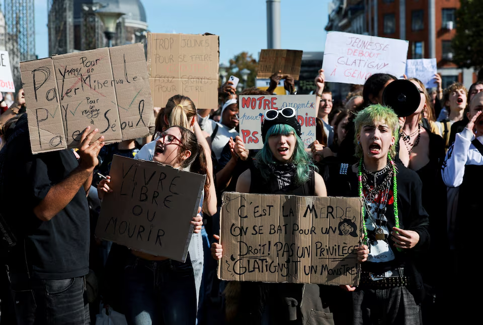 Belgian student protests against education costs echo France