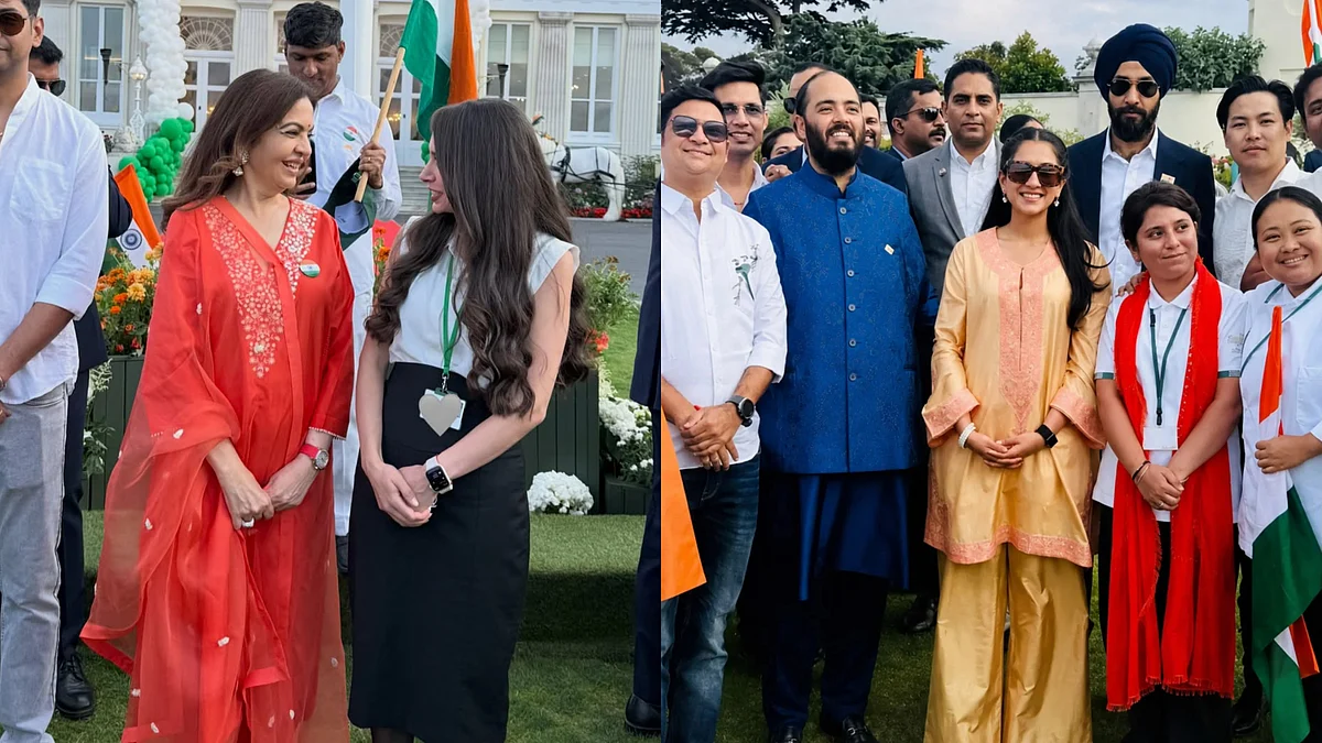 Ambani Family Celebrates India’s 80th Independence Day In London: Nita & Radhika's Desi Looks Steal The Show