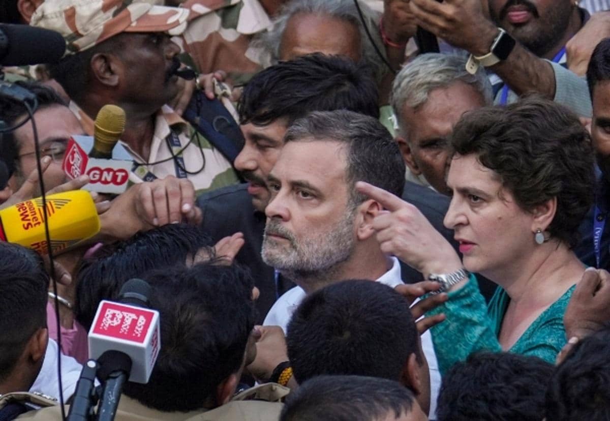 Rahul, Priyanka, other MPs detained during Delhi protest, released later
