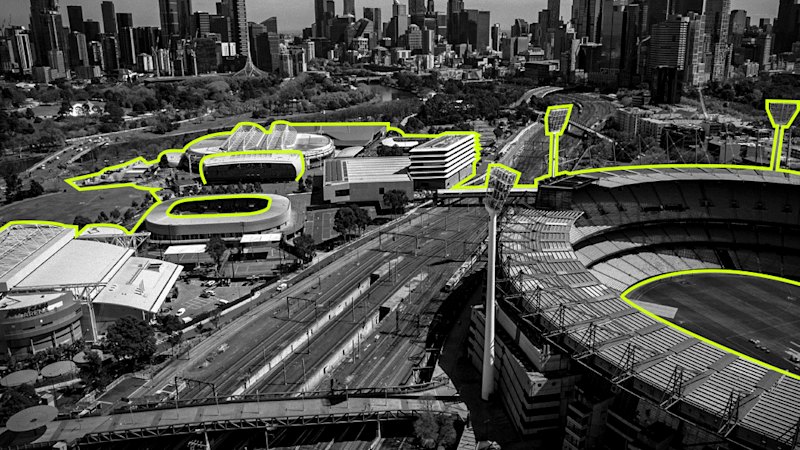 There is a world where art and sport are discrete – but that’s not Melbourne