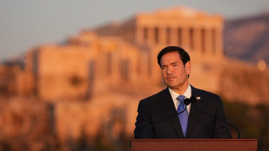 Rubio calls for new era of power between U.S., Europe, with ancient Greece as backdrop