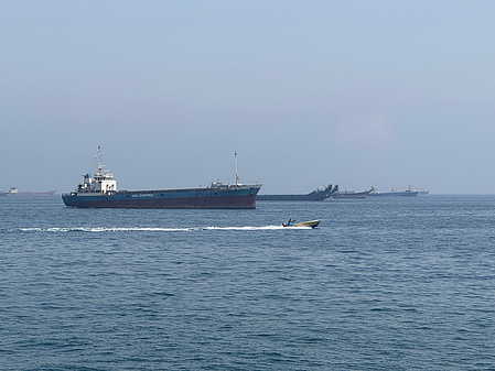 Tanker off Qatar reports hits from multiple projectiles: maritime agency