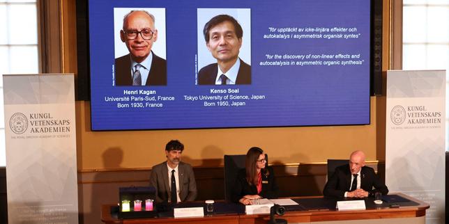 French scientist Henri Kagan wins long-awaited Nobel Prize in Chemistry