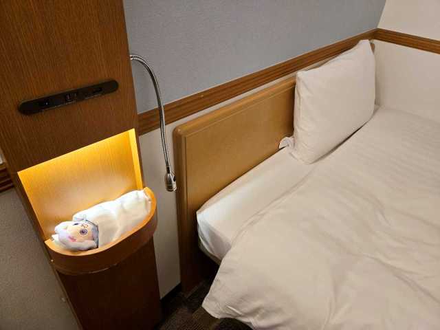 Stay at a hotel with a bed for your plushie in Japan